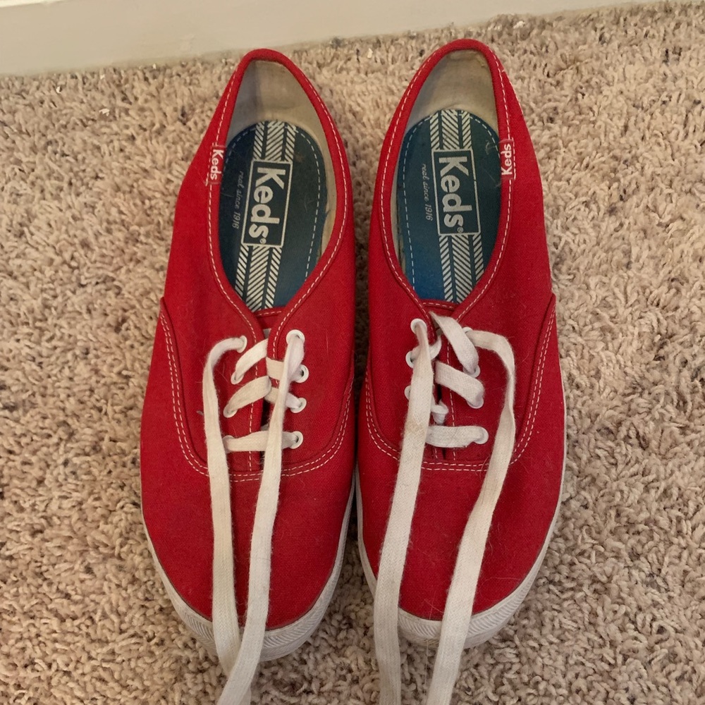 Keds Red Shoes